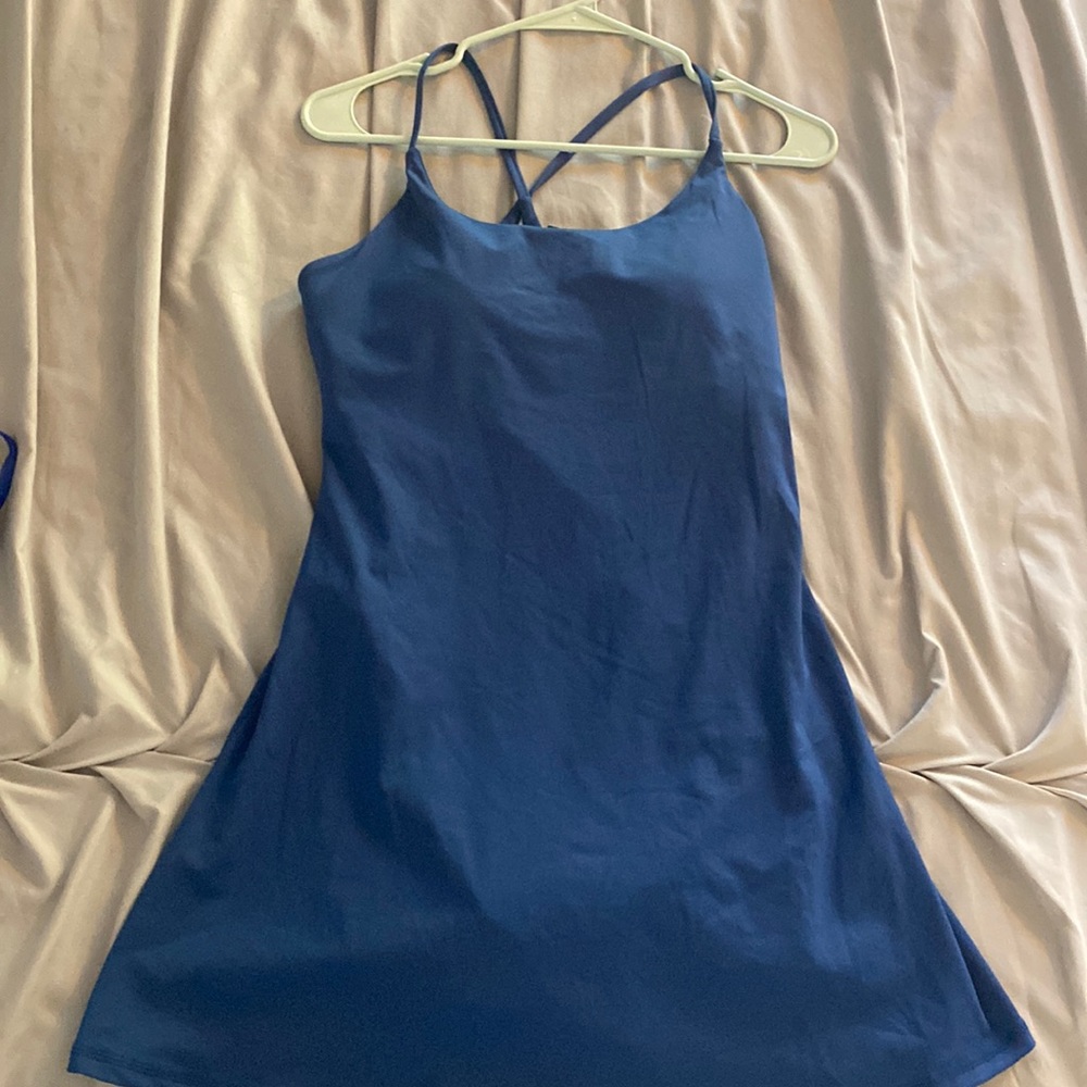 NWT Halara Cloudful Exercise Dress blue